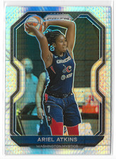 2021 Prizm WNBA Hyper Prizm #33 Ariel Atkins Washington Mystics Texas Longhorns