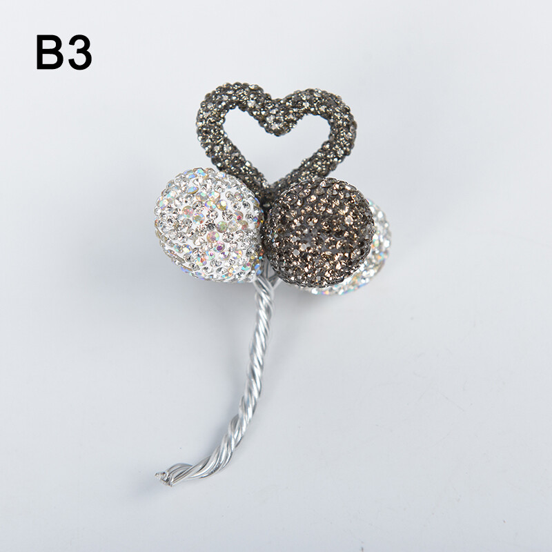 Car Perfume Bottle Decor Balloon Colorful Diamond Rhinestone Dashboard Interior