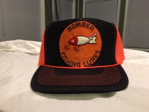 BOMBER FISHING LURES HAT CAP | eBay