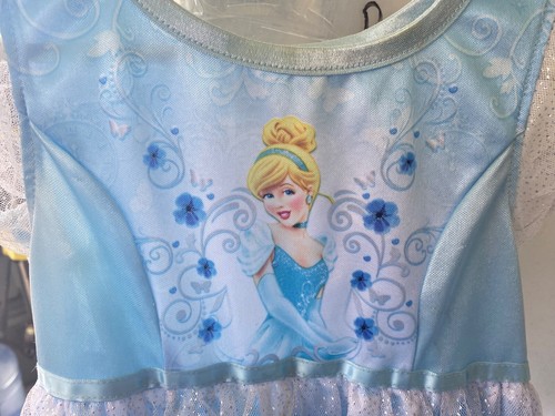Disney Cinderella Nightgown Size 4T Kids - Picture 2 of 6