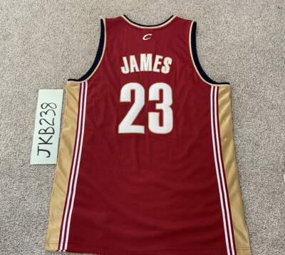 Lebron James Cleveland Cavaliers Adidas Authentic Jersey Size 44