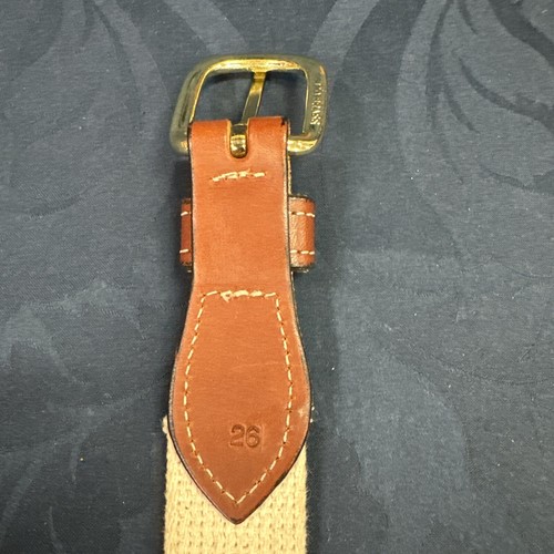 Youth Belt Size 26 Cotton Sprigs Pattern - Picture 4 of 5