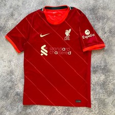 Nike Liverpool 2021/2022 Home Football Jersey Soccer Shirt Red Men`s Size L