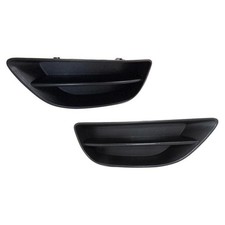 Black Fog Lamp Cover Trim Bumper Insert Toyot...