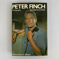 Peter Finch A Biography Trader Faulkner 1979 First Edition Taplinger