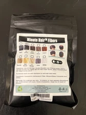 Minute Hair Building Fibers LARGER SIZE 100g REFILL BAG Dark Brown
