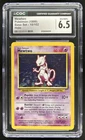 1999 Pokemon Unlimited Mewtwo Rare Holo #10/102 CGC 6.5