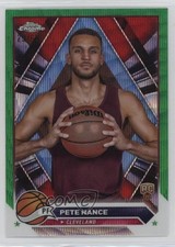 2023-24 Topps Chrome Green Wave Refractor 29/65 Pete Nance #144 15ty