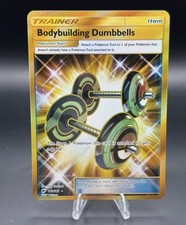 Bodybuilding Dumbbells 161/147 Secret Rare Burning Shadows Pokemon Holo NM on eBay