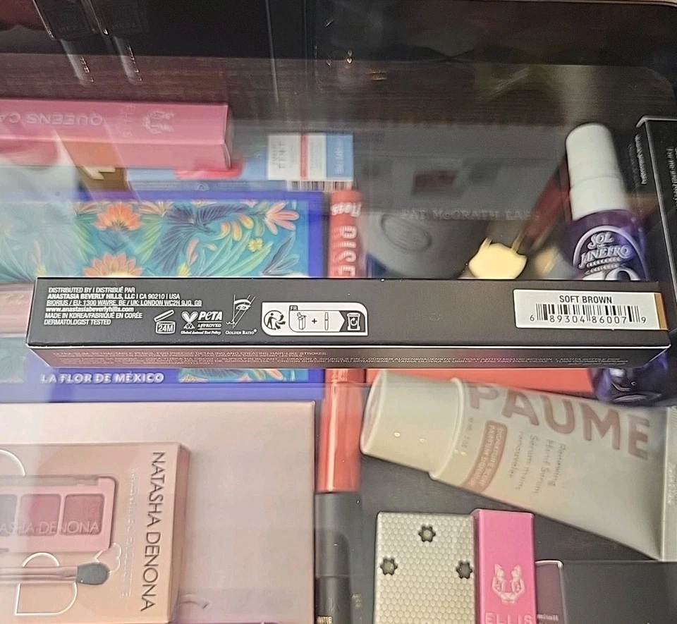 Anastasia BROW WIZ SKINNY BROW PENCIL SOFT BROWN 0.003oz Full Size FRESH SEALED  - Image 3 of 4