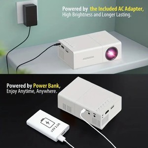 Projector LED 1080P HD Portable Outdoor Movie Projector With Remote Control
