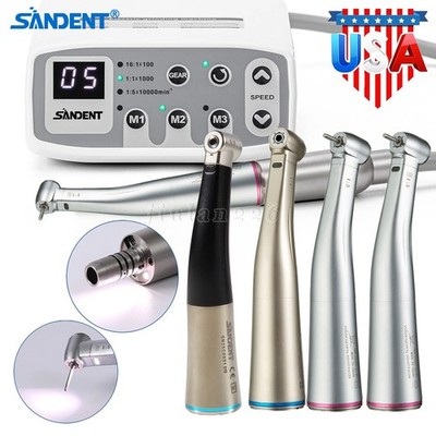 Dental Brushless LED Electric Micro Motor 1:1/1:5 Increasing Handpiece Fit NSK