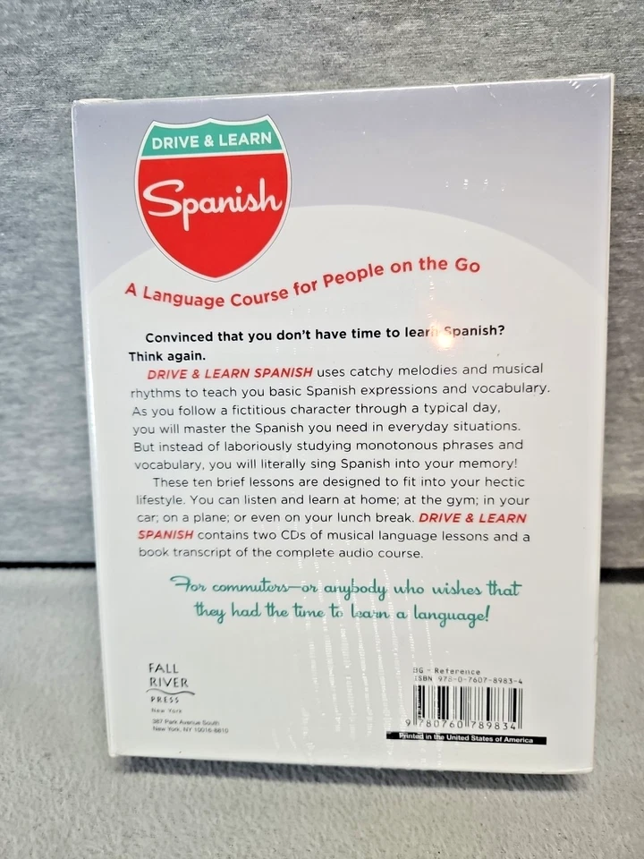 Drive And Learn Spanish Sealed New (3sa1) - Image 2 of 4