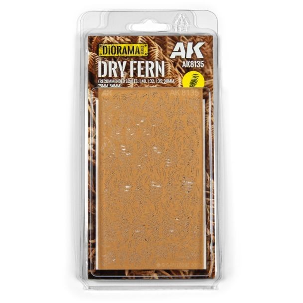 Dry Fern - AK Interactive Diorama Model Basing - Brand New