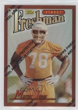 1996 Topps Finest Refractor Marcus Jones #201 2t9