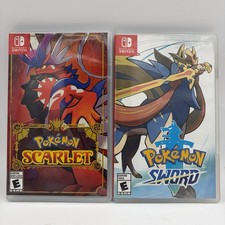 Authentic Replacement Case ONLY - Pokemon Sword Shield Nintendo Switch