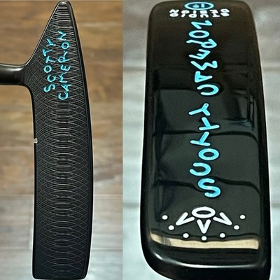 【配送可】★超希少美品★Titleist Scotty Cameron STUDIO DESIGN 1.5 パター Scotty Cameron Studio Design 1.5 Putter - MINT - Xtreme Dark (DLC