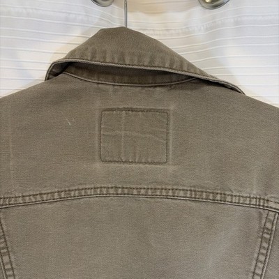 EUC AUTHENTIC LEVIS XS TOBACCO FIELD TRUCKER JACKET RICK GRIMES SCREEN  ACCURATE