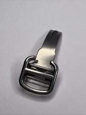 Genuine Cartier Steel Deployant Deployment Clasp 14mm For Strap Without Holes