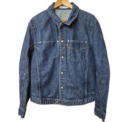 Levi's Engineered Jeans Jeansjacke Herren Large Blau Knopfleiste