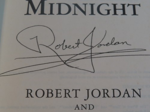 SIGNIERT Towers of Midnight Erstausgabe/Druck von Robert Jordan - Bild 7 von 10