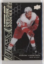 2020-21 SPx UD Black Obsidian Rookies 185/349 Gustav Lindstrom #OR-34 0b3