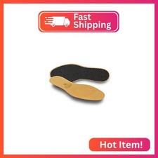 Pedag 172 Leather Naturally Tanned Sheepskin Insole with Activated Carbon, Tan,U