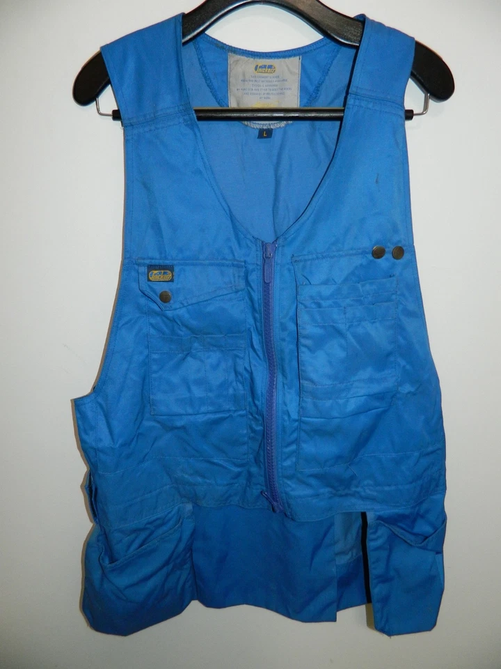 Vintage Snickers Mechanics Workshop  Tool vest Utility Vest Made in Latvia .Rare - Image 2 of 4