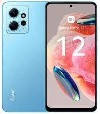 Xiaomi Redmi Note 12 4G Smartphone 64GB Blue Duos (Unlocked) Screenburn- B Grade