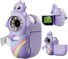 Kids Microscope, Handheld Digital Microscope for Kids, Photo and Video Functions