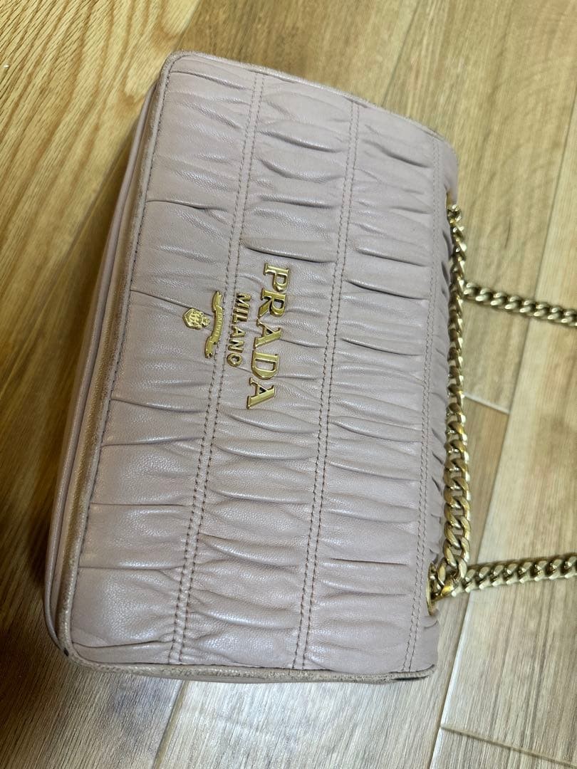 PRADA Shoulder Bag Beige From Japan — image 3