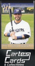 Jose Gomez 2017 Grandstand Helena Brewers #15 Helena Brewers