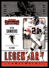 Deion Sanders 2020 Panini Contenders #LC-DSA Falcons Insert ? SEE SCAN!