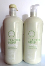 Paul Mitchell Tea Tree Hemp "Restoring" Shampoo Conditioner SET 33.8 OZ. each 
