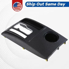 Center Console Shifter Bezel Shift Trim Panel Carbon Fiber For 2005-2015 Tacoma