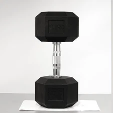 Gianna 35 lbs Hex Dumbbells with Rubber Coated.