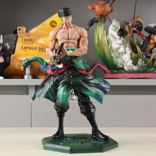 Anime One Piece Roronoa Zoro Figure 26cm PVC Action Statue Model Toy Collection - Image 4