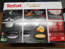TEFAL EMOTION Pfannen und Topfset 8-TEILIG ,Edelstahl,Induktionsgeeignet,TOP