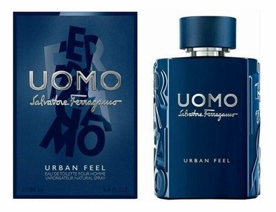 Salvatore Ferragamo Urban Feel 3.4 EDT spray mens cologne 100 ml NIB