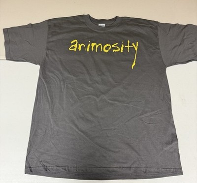 Vintage NEW 2002 Sevendust XL Animosity Tour Shirt Gray Concert Tee