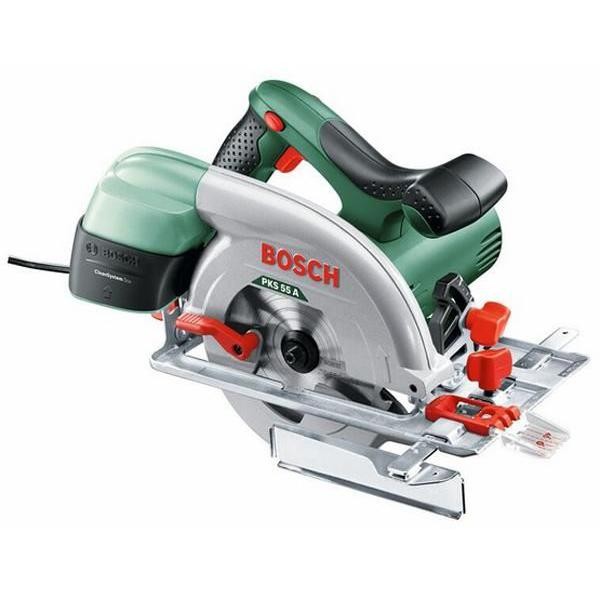 Bosch PKS 55A Sega Circolare Elettrica 160mm - Taglio 55mm Precisione