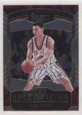 2018-19 Panini Select Top Selections Yao Ming #14 HOF 8bc