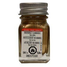 Testors Enamel Paint - Metallic Gold 14 Oz Bottle