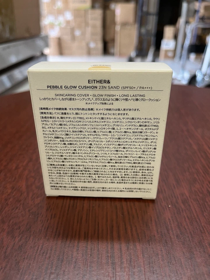 EITHER& Blur Pixel Cushion Foundation 12g SPF50+ / K-Beauty Authentic Giselle - Image 2 of 4