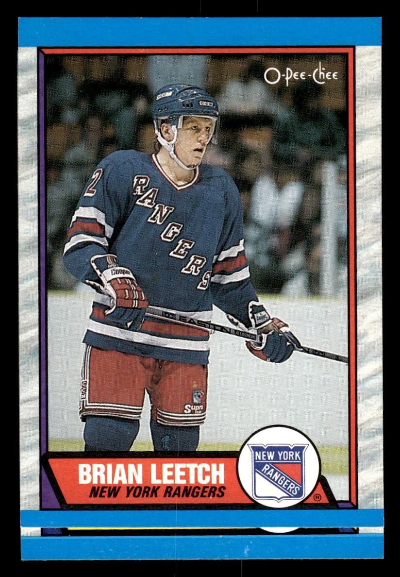 1989-90 O-Pee-Chee #136 Brian Leetch