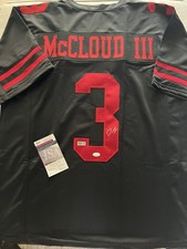 Ray Ray McCloud Auto Signed Autograph JSA Witnessed COA San Francisco 49ers