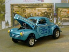 1941 Willys Sc 392 Hemi V8 Gasser Dragster Stone Woods Cooke 164 Scl Le B 1941 Willys Sc 392 Hemi V8 Gasser Dragster Stone Woods Cooke 164 Scl Le B