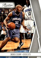 2010-11 Prestige #9 Boris Diaw Charlotte Bobcats