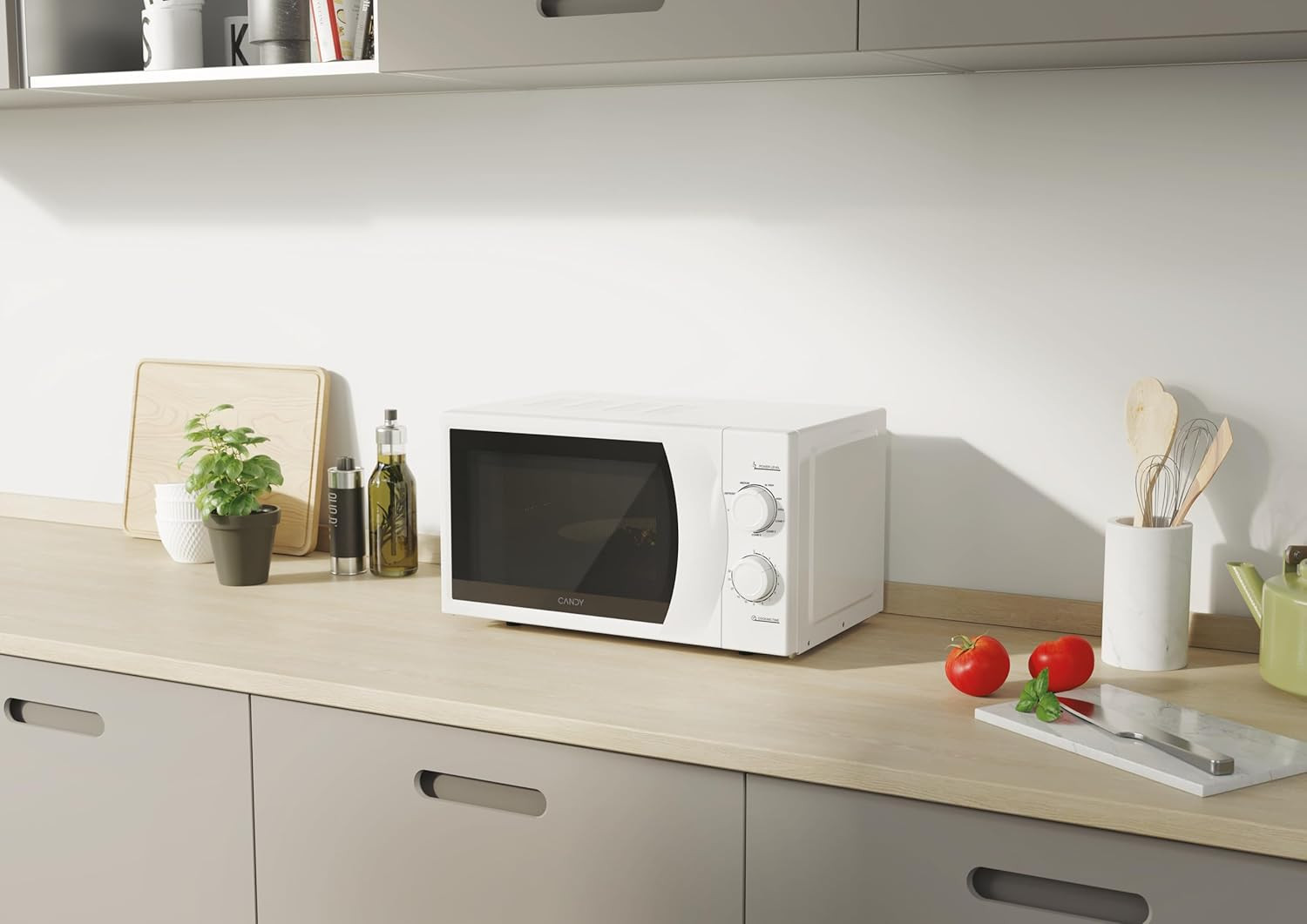 Microonde Idea 700W con Grill 20L - Compatto e Programmabile - 4