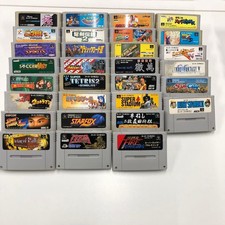 Nintendo Super Famicom Game Software 60 Pack Bulk Sale From Japan Set